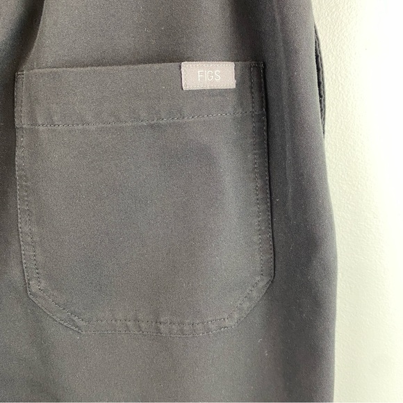 FIGS Men's Black Pisco Basic Scrub Pants Size S #FM4500 - Picture 7 of 10